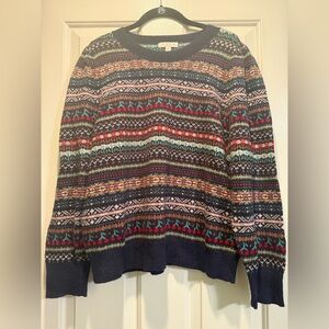 J. Crew Fair Isle Sweater
